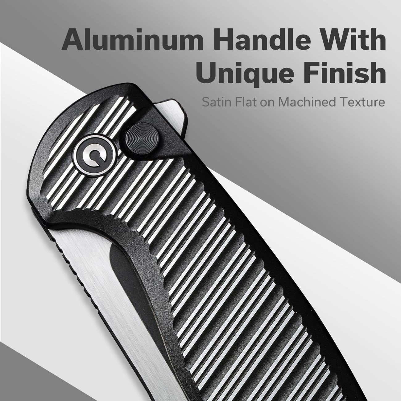 CIVIVI Stormhowl Pocket Knife, Folding Knife with 3.3" Nitro-V Blade and Aluminum Handle