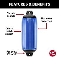 Taylor Made Super Gard Inflatable Vinyl Boat Fender