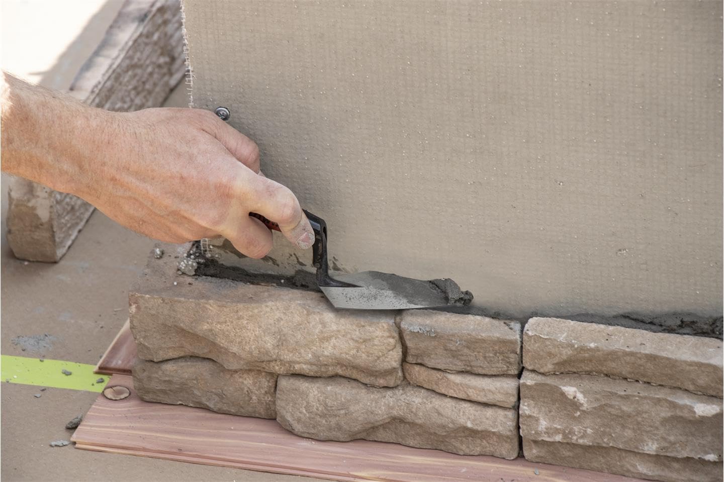 Marshalltown QLT Pointing Trowels, 127 Millimeter Length, 64 Millimeter Width, Soft Grip Trowel Handle