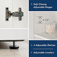 Sauder HomePlus Narrow Storage Cabinet