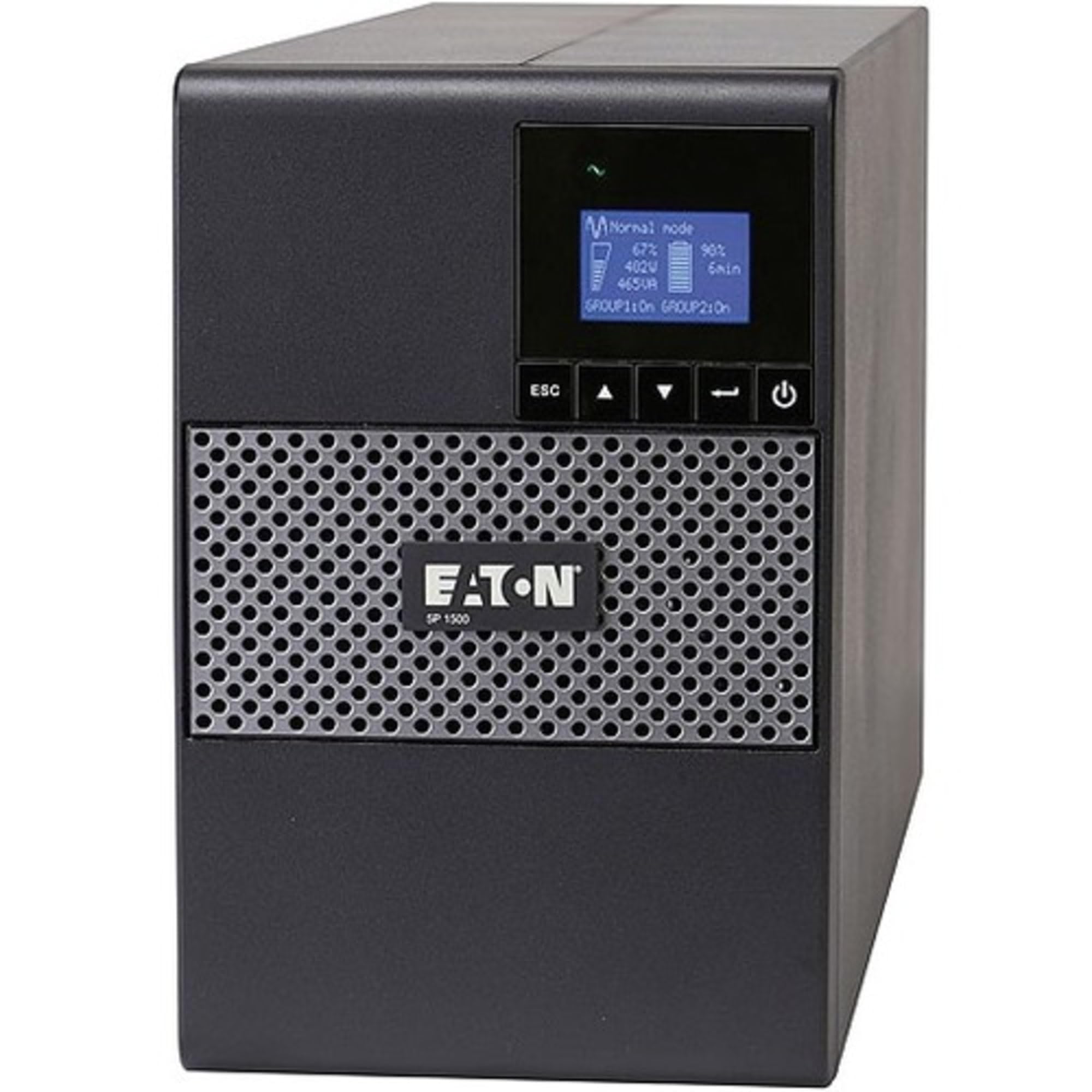 Eaton 5P UPS 850VA 600W 230V Line-Interactive UPS, C14 Input, 6 C13 Outlets, True Sine Wave, Cybersecure Network Card Option