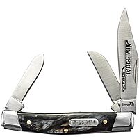 Schrade Imperial IMP16S Stockman 5.9in Stainless Steel Traditional Folding Knife with 2.5in Clip Point