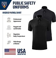 FLYING CROSS CORE STAT Mens Short Sleeve Hybrid Patrol Shirt