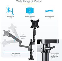 StarTech.com Desk Mount Monitor Arm (VESA 75/100)