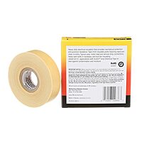 Scotch Varnished Cambric Tape 2520, Flexible, Electrically Insulating, Moisture Resistant, Yellow, 3/4 in x 60 ft