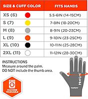 Ergodyne ProFlex 7044 PU-Coated Cut-Resistant Work Gloves