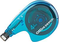 Office Depot® Brand Side-Application Correction Tape, 1 Line x 392" , Pack Of 16 Cartridges