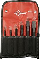 Mayhew Pro 60560 Cold Chisel Kit, 6-Piece