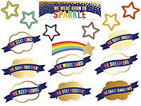 Carson Dellosa Sparkle and Shine We were Born to Sparkle Mini Bulletin Board Set