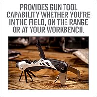 Real Avid Gun Tool - 18-In-1 Gunsmithing Shotgun & Rifle Multi Tool - Bit Driver, Torq Bits, Choke Tube Wrench, Allen Wrench, Scope Tool, & Punch Tool