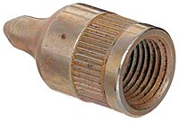 Alemite 314150 Flush Type Coupler, 1/8" Female NPTF