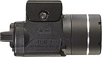 Streamlight 69220 TLR-3 170-Lumen Lightweight, Compact Weapon Mounted Tactical Light with Rail Locating Keys, Black