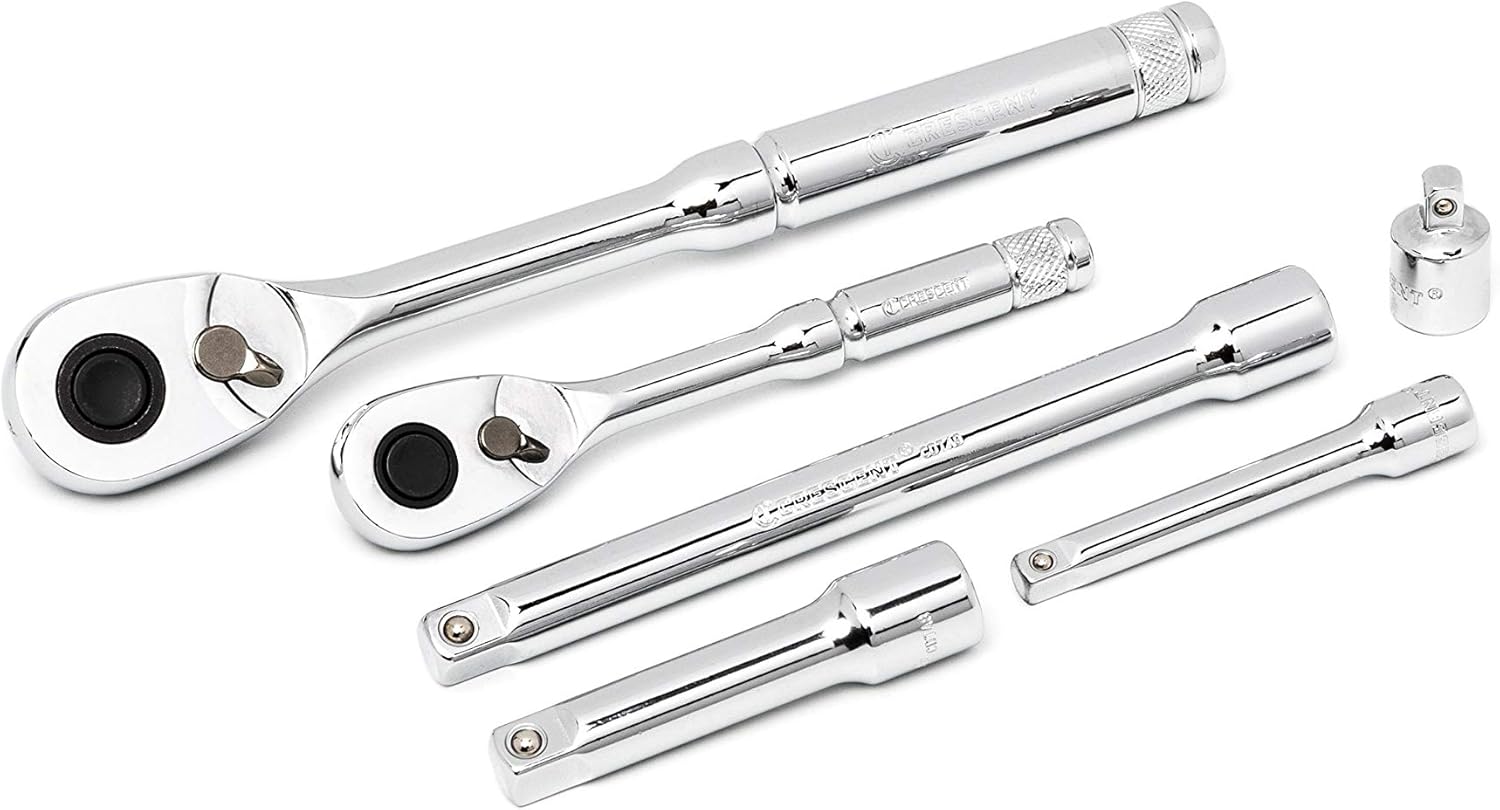 Crescent 150 Piece 1/4" and 3/8" Drive 6 Point SAE/Metric Professional Tool Set - CTK150