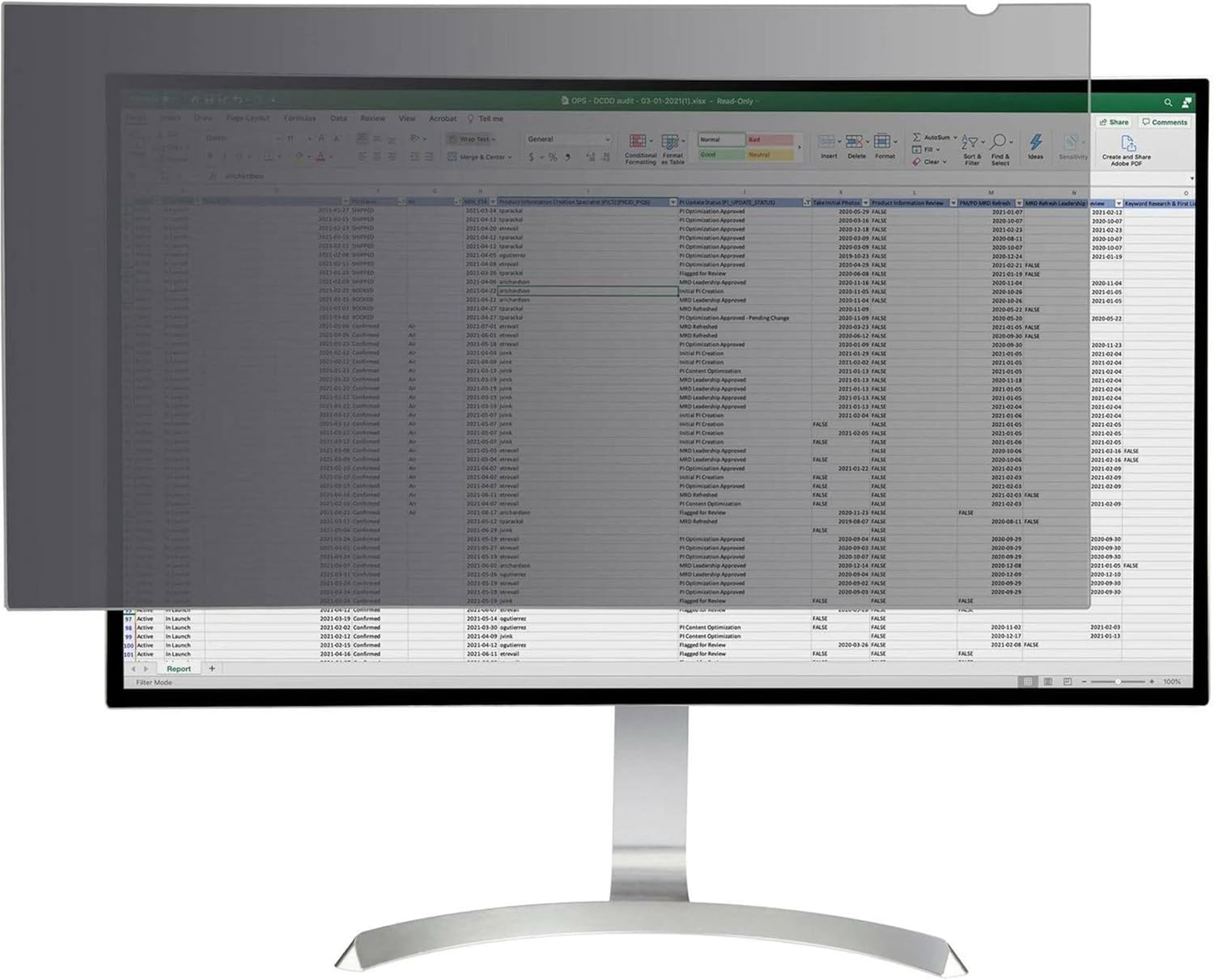 StarTech.com Monitor Privacy Screen - Reversible Matte/Gloss Filter
