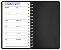 AT-A-GLANCE 2026 Appointment Book Planner, Daily, 5" x 8", Small, Quarter-Hourly, DayMinder, Black (G1000026)