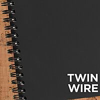 Cambridge Notebook, Business Notebook, 6-5/8" x 9-1/2", 80 Sheets, Legal Ruled, Flexible Cover, Wirebound, Gray (06672)