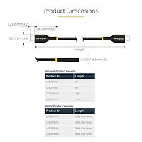 StarTech.com USB-C Charging Cable, USB-IF Certified, 240W PD 3.1 EPR