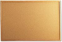 Universal 43603 Cork Board with Oak Style Frame, 36 x 24, Natural, Oak-Finished Frame