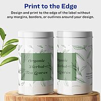 AVERY Glossy Clear Rectangle Labels, Sure Feed Technology, 8" x 3.5", Print-to-The-Edge, Laser/Inkjet Printable