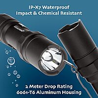 Nightstick MT-210 Mini-TAC PRO Metal Multi-Function LED Flashlight-1 AA, 4-Inch, Black