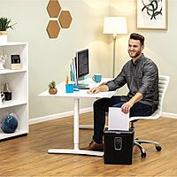 Fellowes PowerShred P-30C 6 Sheet Cross-Cut Deskside Paper Shredder for The Home Office 6-Sheet Paper Shredder