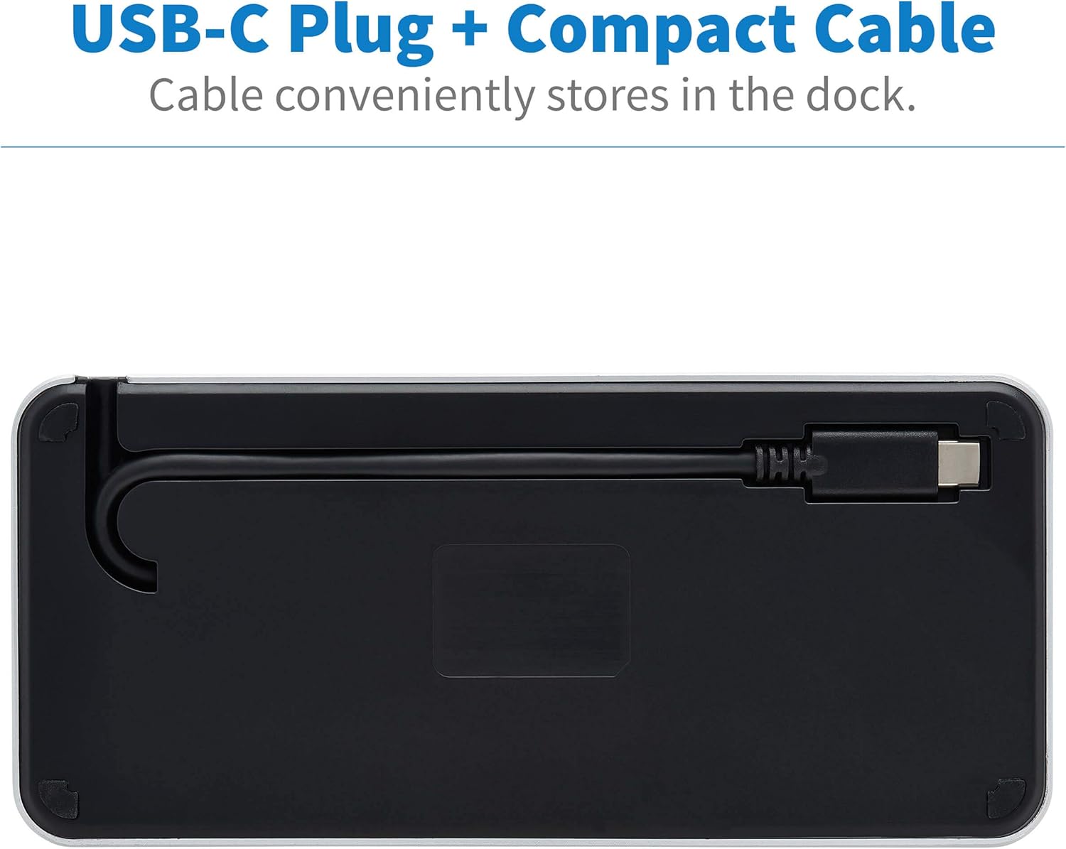 Tripp Lite USB-C Dock, 3 Monitor Display, USB Type C Hub Adds 4K HDMI, mDP, VGA, USB 3.2 Gen 1, USB-A, USB-C, GbE