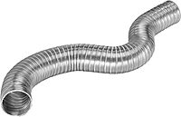 Lambro Silver 8' 6-inch Diameter Flexible Semi-Rigid Aluminum Duct (306) 1 Count (Pack of 1)