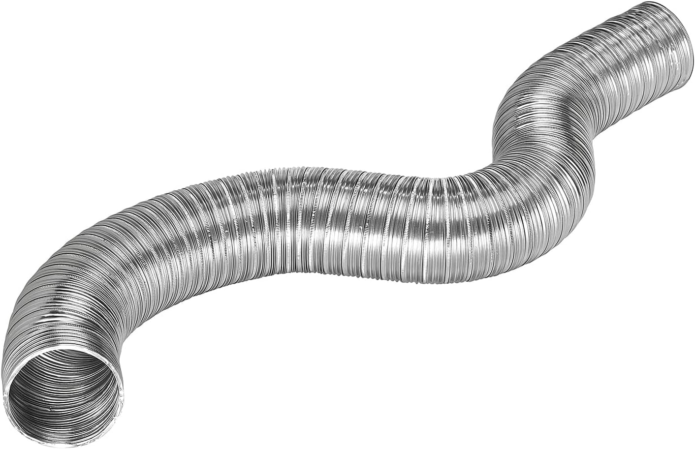 Lambro Silver 8' 6-inch Diameter Flexible Semi-Rigid Aluminum Duct (306) 1 Count (Pack of 1)