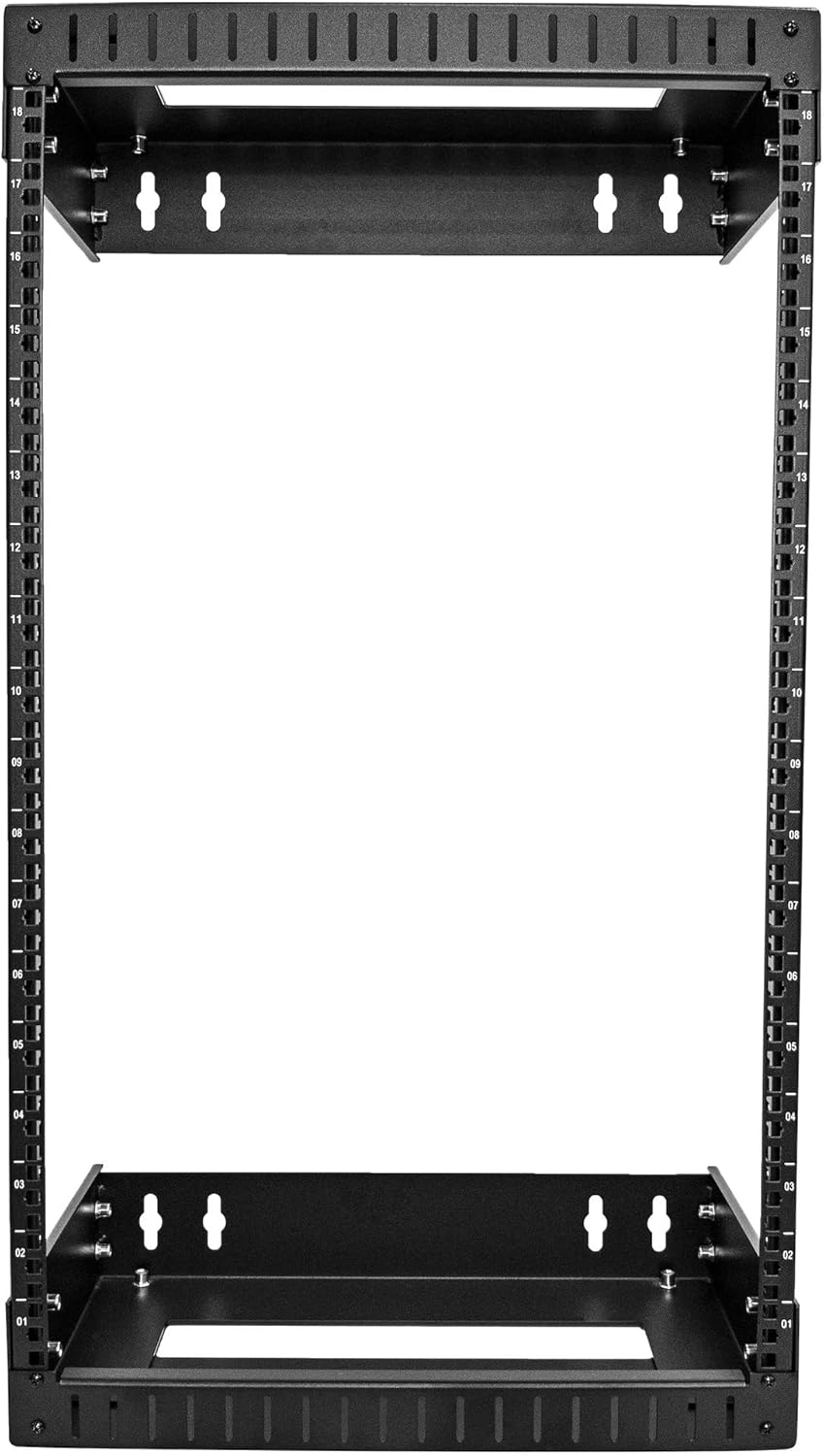 StarTech.com 2-Post 19" Open-Frame Wall Mount Network Rack with Adjustable Depth