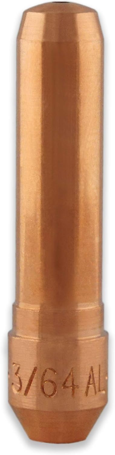 Bernard T-047AL Contact Tip, Centerfire, 3/64 (1.2mm), Aluminum, 10 pack