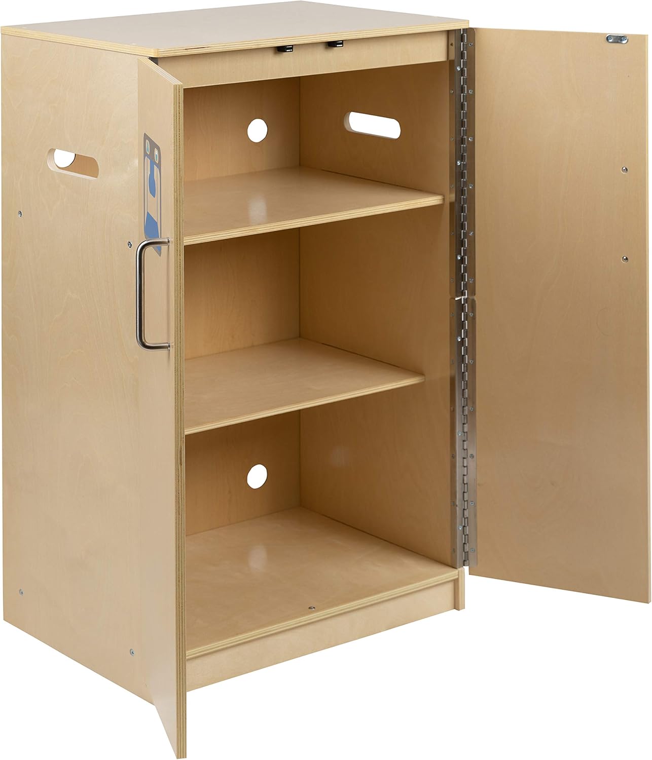 FLASH FURNITURE Hercules Children's Wooden Play Kitchen for Commercial or Home Use - Safe, Kid Friendly Design