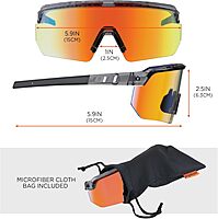 Ergodyne Skullerz AEGIR Polarized Fog-Off+ Safety Glasses