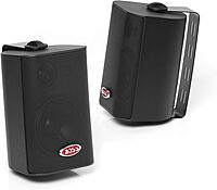 BOSS Audio Systems MR4.3 4-Inch 3-Way Marine Enclosed Speakers (Pair)