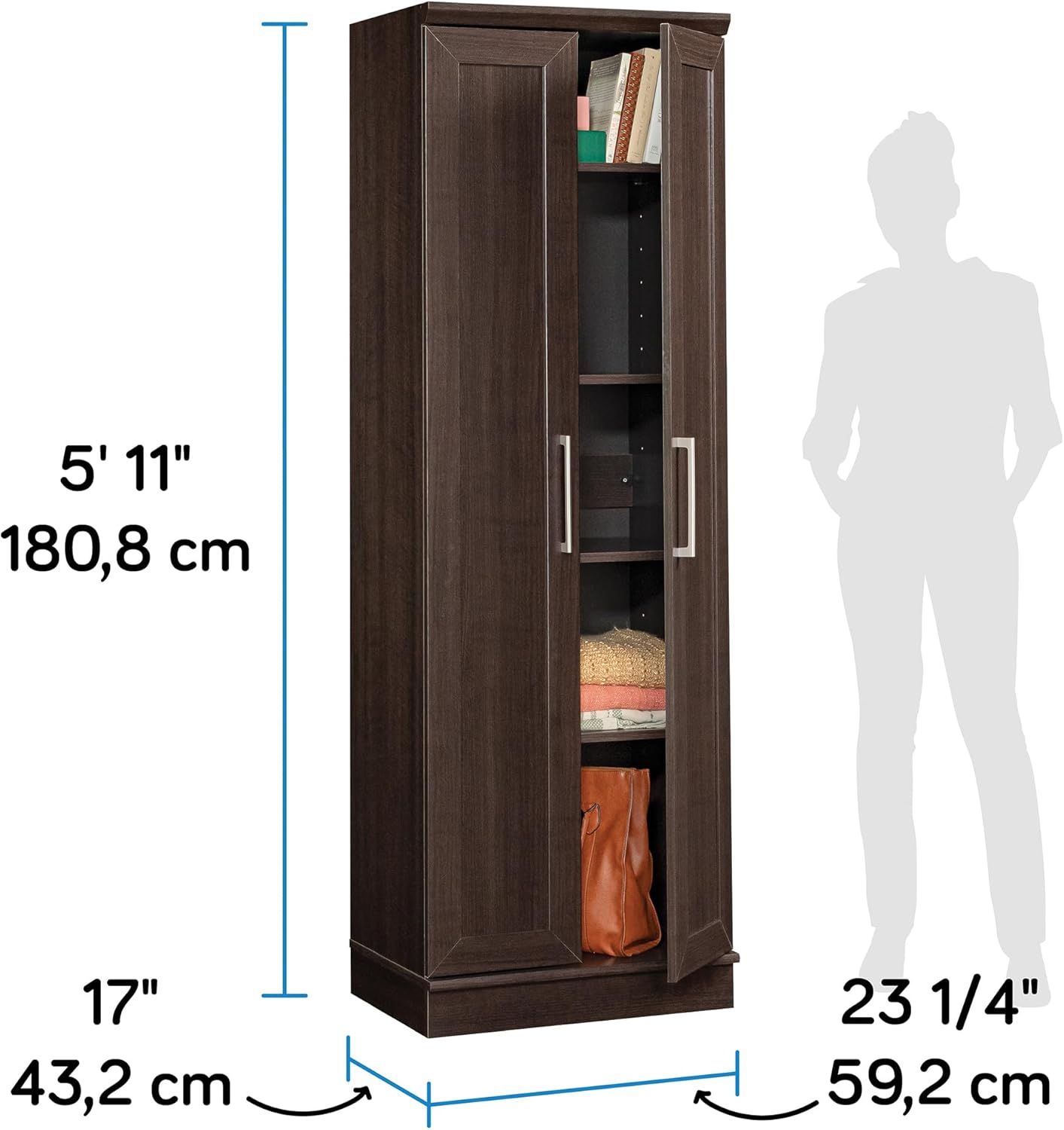Sauder HomePlus Narrow Storage Cabinet
