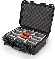 Nanuk 920 Waterproof Hard Case with Foam – Impact-Resistant with Integrated Slide Locks for Camera, Drone and Electronics (Black) Black Cubed Foam