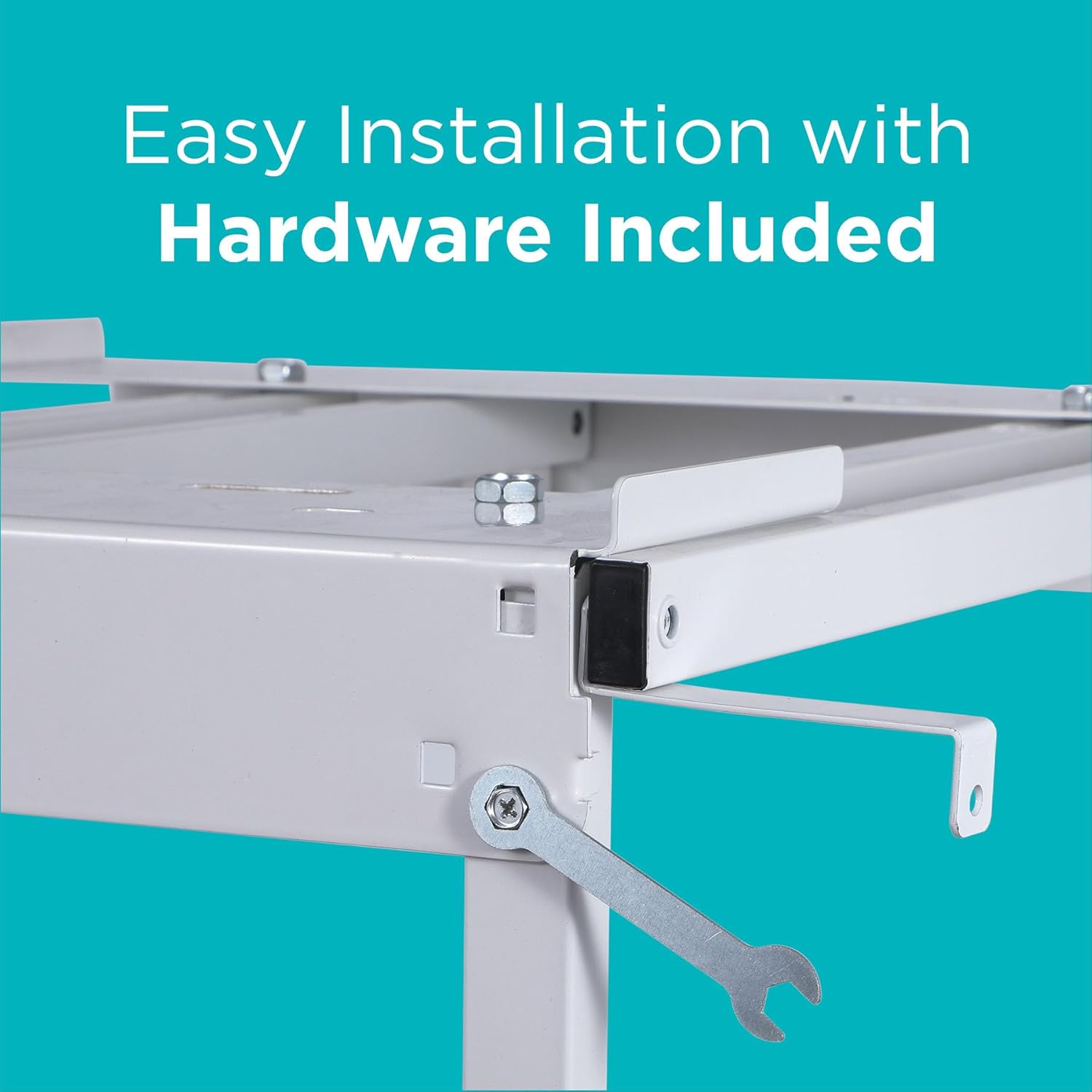 Black+Decker Washer Dryer Stacking Rack Stand, Compatible with Black and Decker Portable Washers and Dryers