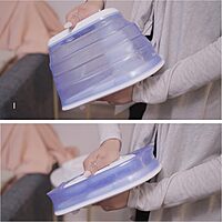 Crane Collapsible Cool Mist Humidifier for Bedroom and Office, 1 Gallon Portable Humidifier for Travel and Easy Storage