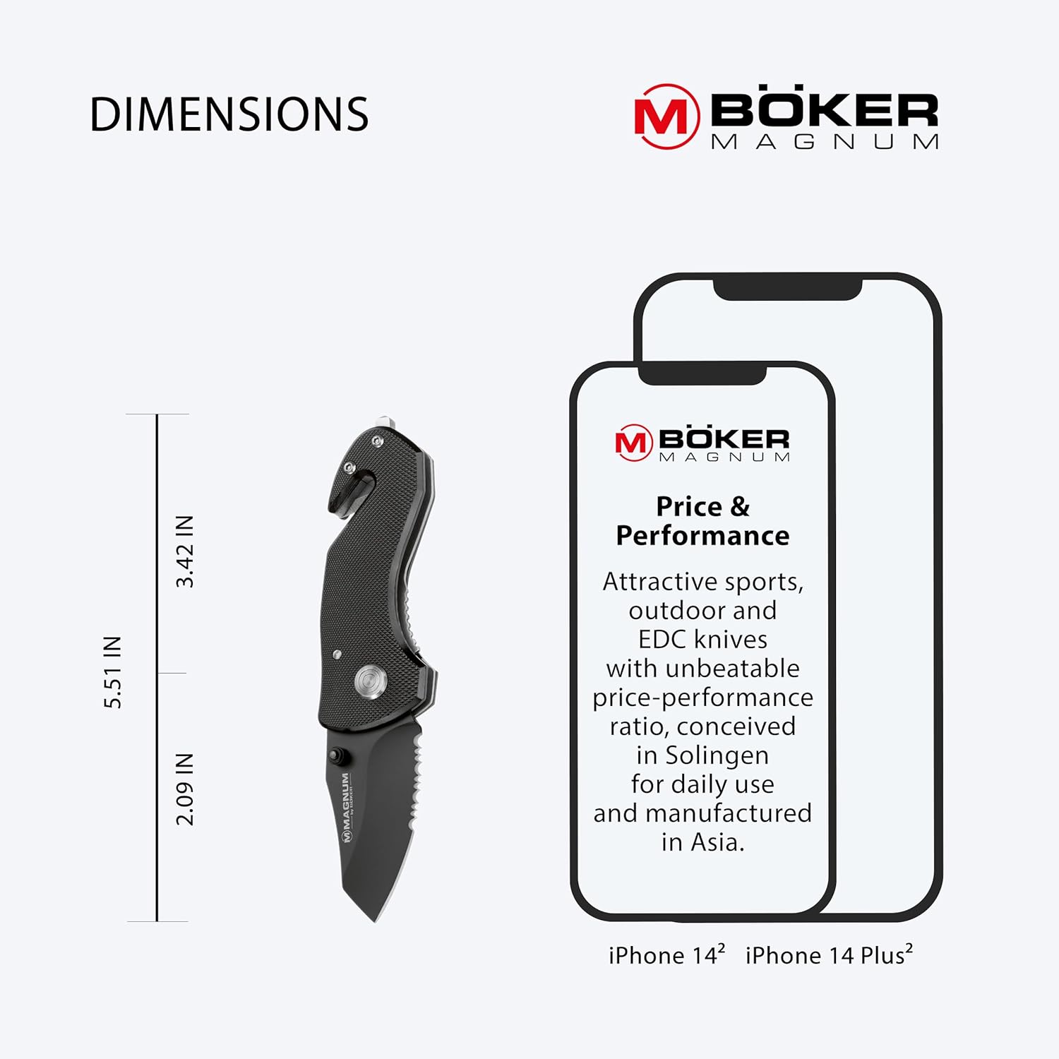 Magnum Compact Rescue Knife
