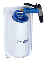 Side Mount Enclosure with 15' High Performance RV, Boat and Garden Hose