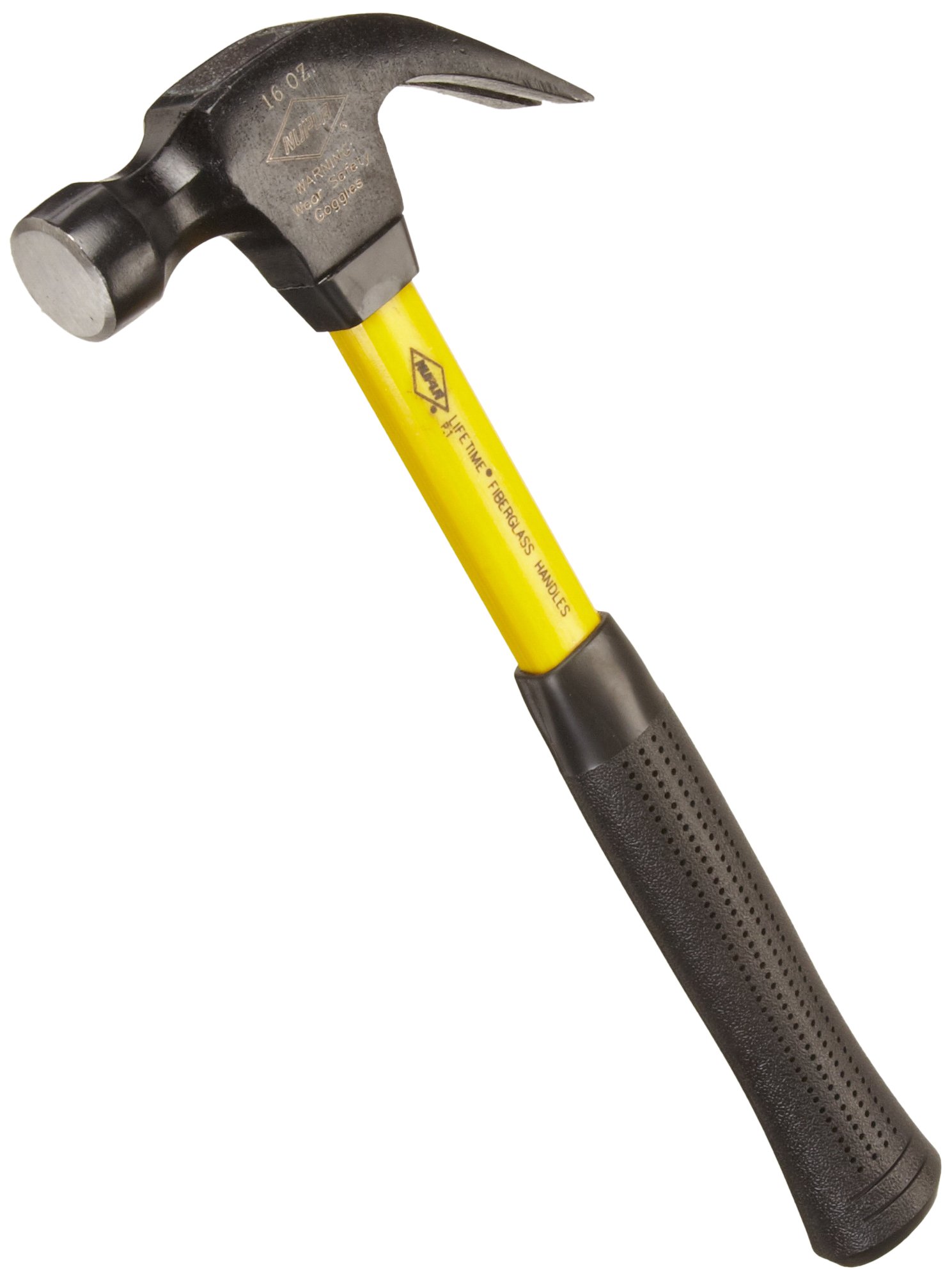 Nupla C-16 Claw Hammer with Classic Handle and H Grip, 13" Handle Length
