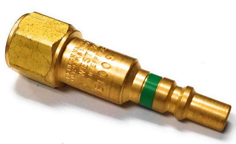 WESTERN ENTERPRISES, QDB100, WE QDB100 OXYGEN PLUG