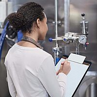 SAUNDERS Letter Antimicrobial Clipboard with Low-Profile Clip