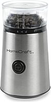 HomeCraft HCCG1SS Grinder Mill with Large 12 Cup Capacity, One Touch Operation, Dishwasher Safe Bowl, Perfect for Nuts