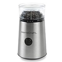 HomeCraft HCCG1SS Grinder Mill with Large 12 Cup Capacity, One Touch Operation, Dishwasher Safe Bowl, Perfect for Nuts