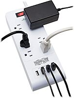 Tripp Lite Surge Protector Power Strip with USB Charging