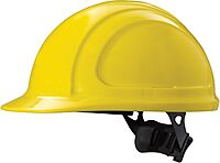 N10 North Zone Hard Hat, Ratchet, Yellow (Class C, G & E, 4-Point Suspension)