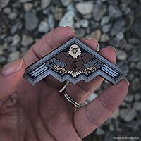 MAXPEDITION 3D PVC Morale Patch (Military/Patriotic)