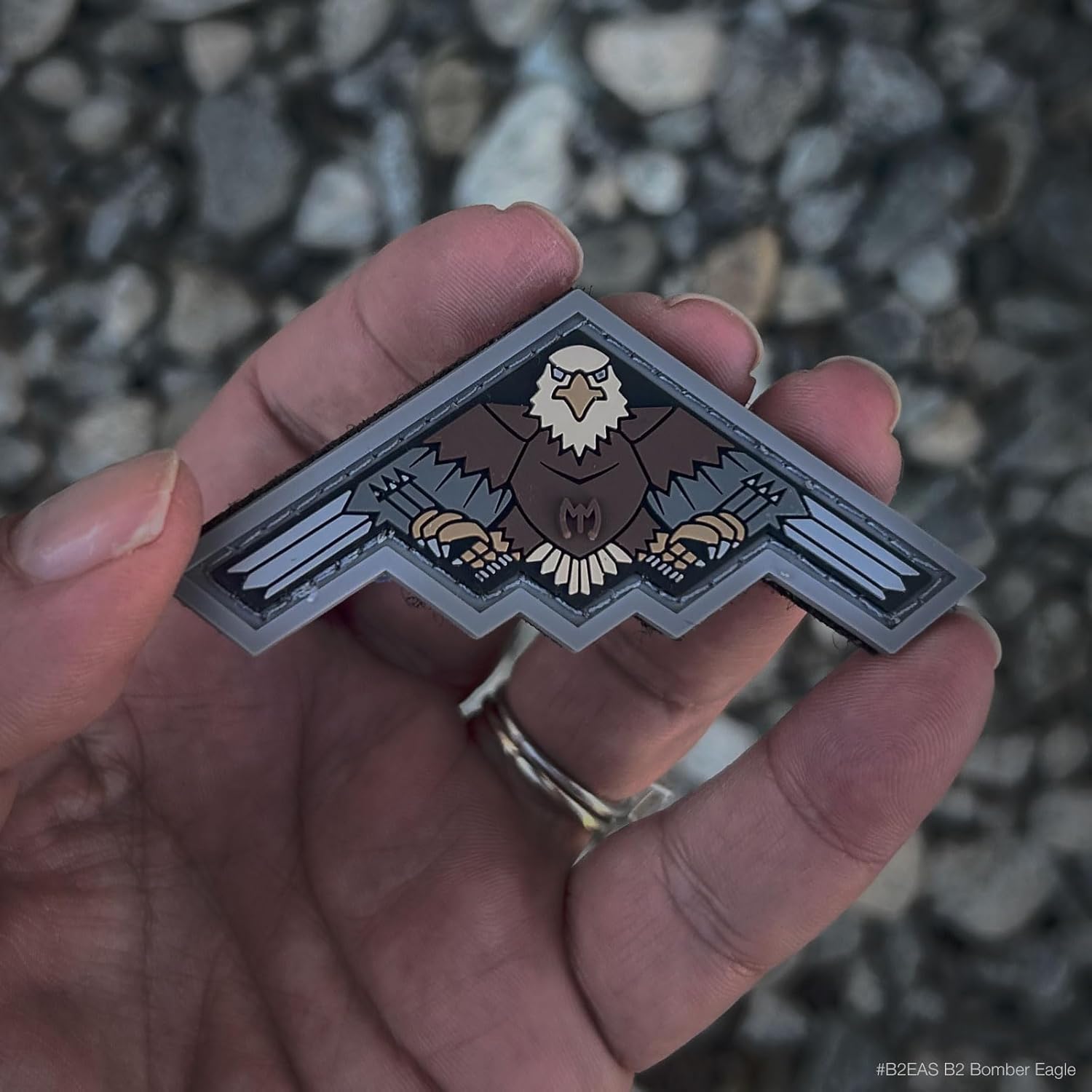 MAXPEDITION 3D PVC Morale Patch (Military/Patriotic)