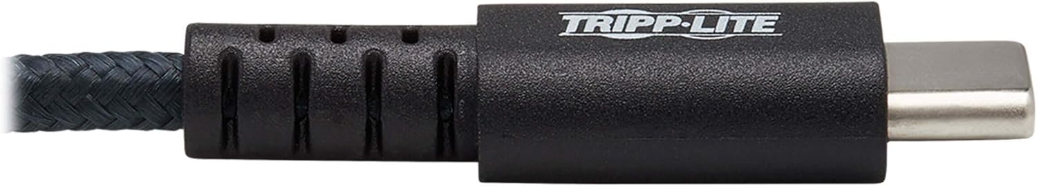 Tripp Lite Heavy Duty USB-A to USB-C Charging Sync Cable - U038-010-GY-MAX