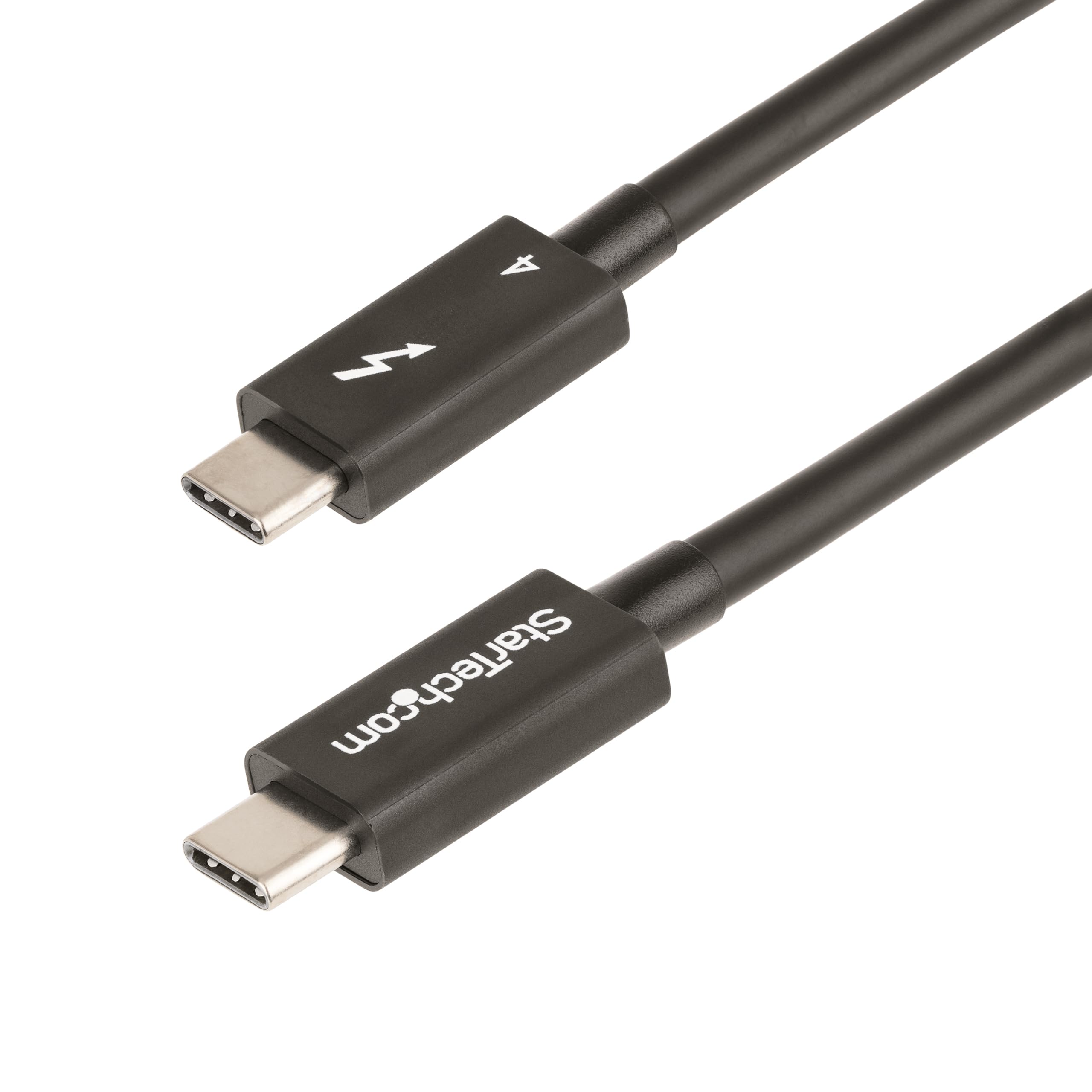 StarTech.com Thunderbolt 4 Cable - 40Gbps, 100W PD, 8K/4K Video, USB-C